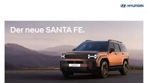 Hyundai Flugblatt | Santa Fe Seite 1
