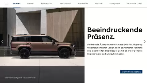 Hyundai Flugblatt | Santa Fe Seite 3