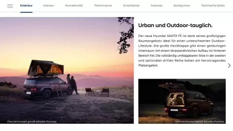 Hyundai Flugblatt | Santa Fe Seite 4