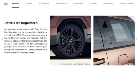 Hyundai Flugblatt | Santa Fe Seite 6