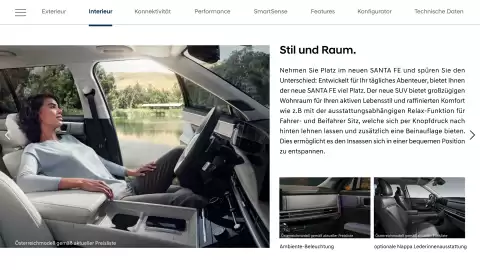 Hyundai Flugblatt | Santa Fe Seite 8