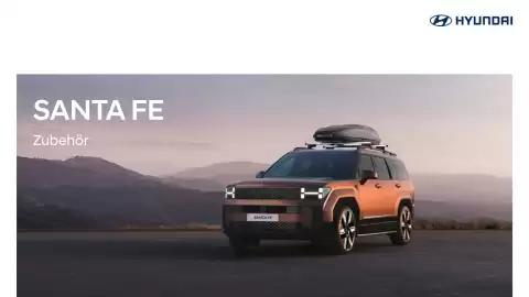Hyundai Flugblatt | Santa Fe Seite 1