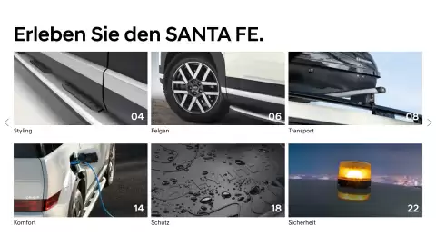 Hyundai Flugblatt | Santa Fe Seite 3