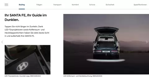 Hyundai Flugblatt | Santa Fe Seite 4