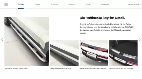 Hyundai Flugblatt | Santa Fe Seite 5
