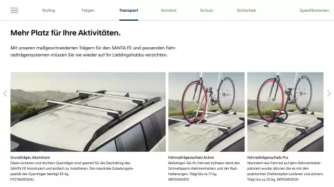 Hyundai Flugblatt | Santa Fe Seite 9