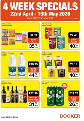 Booker Wholesale (valid until 19-05)
