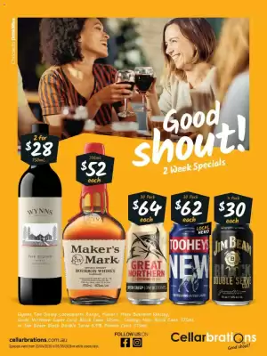 Cellarbrations (valid until 3-05)