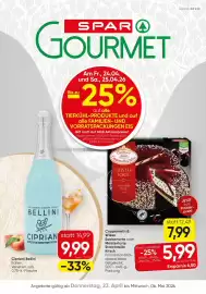 SPAR Gourmet Flugblatt Seite 1