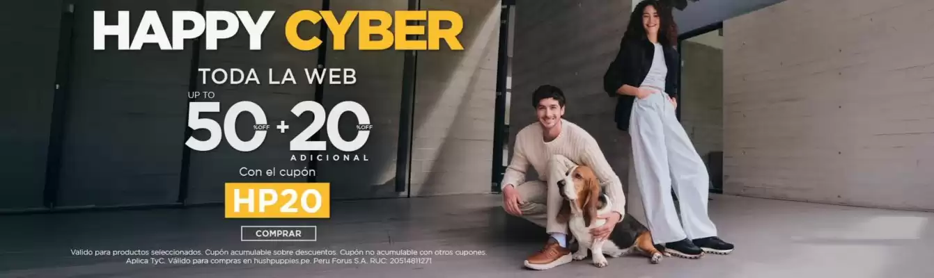 Hush Puppies (válido hasta 24-04)