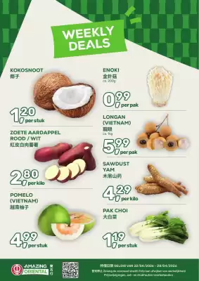 Amazing Oriëntal (geldig t/m 28-04)