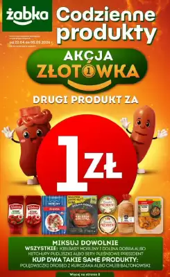 Żabka gazetka (ważność do 5-05)