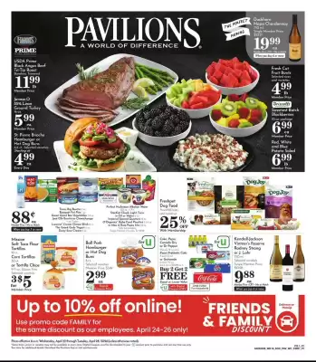 Pavilions weekly ad