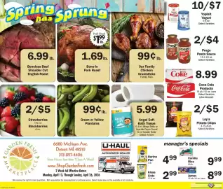 Garden Fresh Marketplace weekly ad Page 1