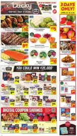 Lucky Supermarkets weekly ad week 17 Page 1