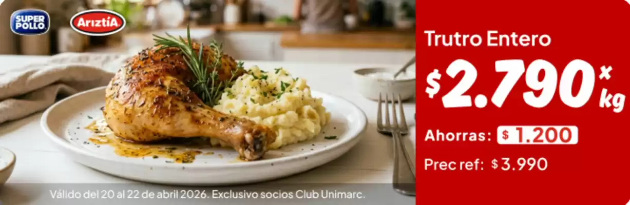 Unimarc (válido hasta 22-04)