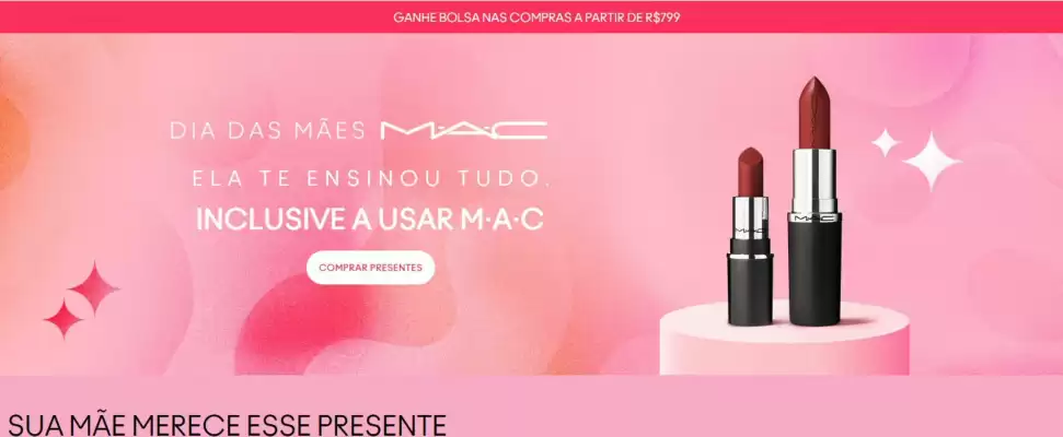 MAC Cosmetics (válido até 10-05)