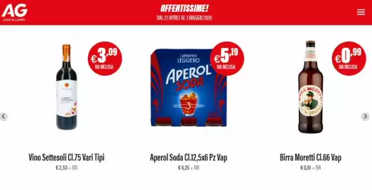 Volantino Ag Cash Carry Pagina 1