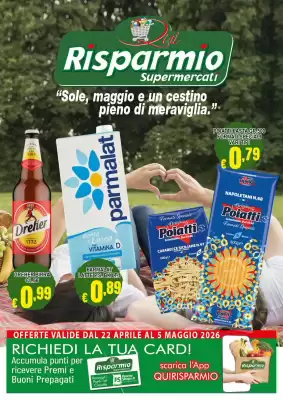 Risparmio (valido fino al 5-05)