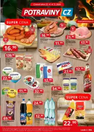 Potraviny CZ leták Strana 1