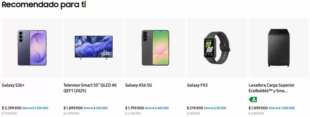 Samsung (válido hasta 3-05)