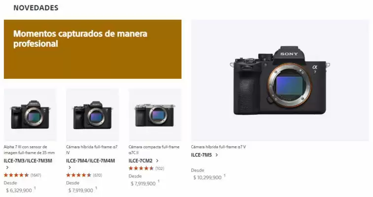 Sony (válido hasta 2-05)