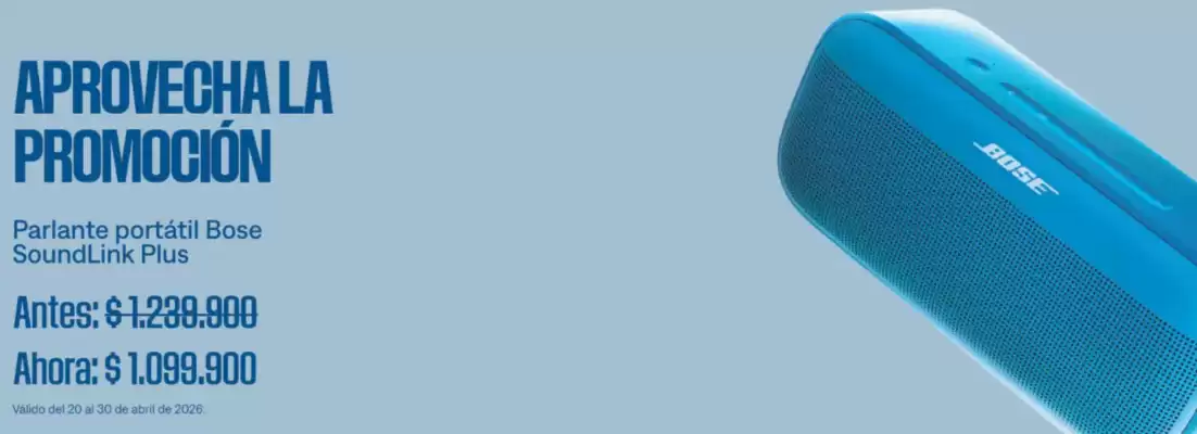 BOSE (válido hasta 30-04)