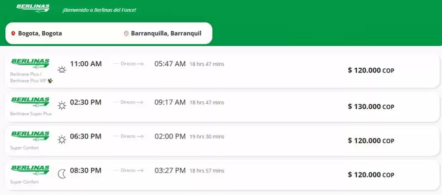 Berlinas del Fonce (válido hasta 26-04)