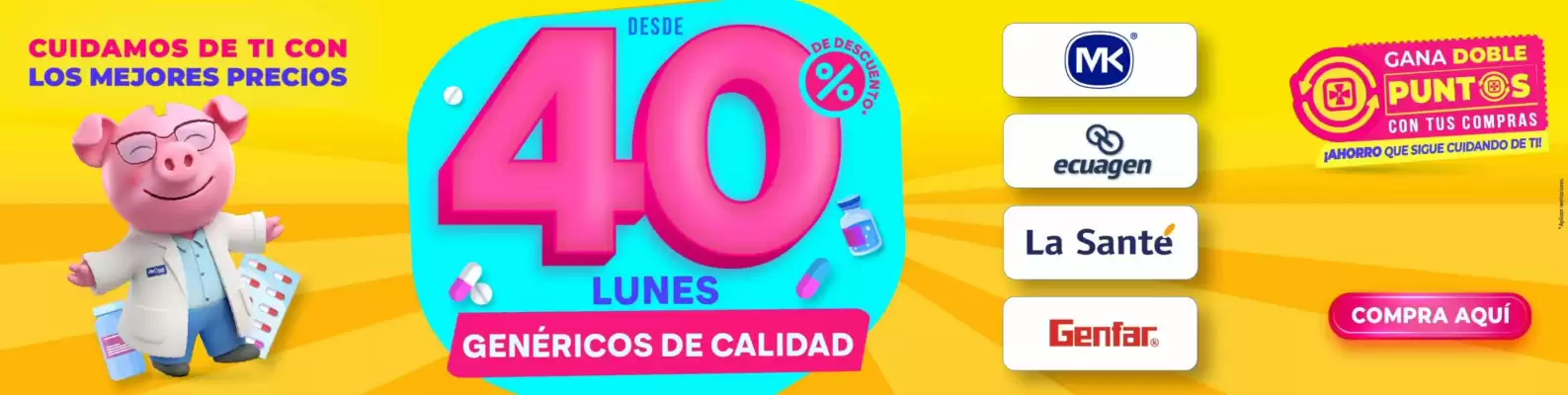 Farmacias Cruz Azul (válido hasta 30-04)