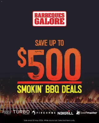 Barbeques Galore (valid until 5-05)