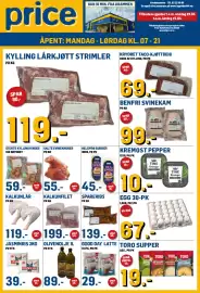 Price Lagerbutikk kundeavis Side 1
