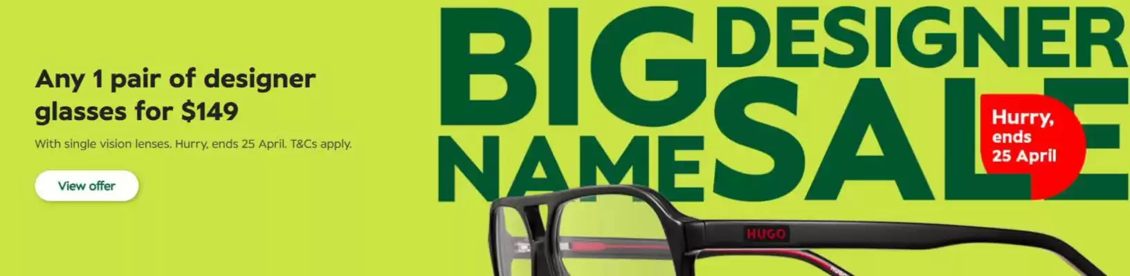 Specsavers (valid until 25-04)