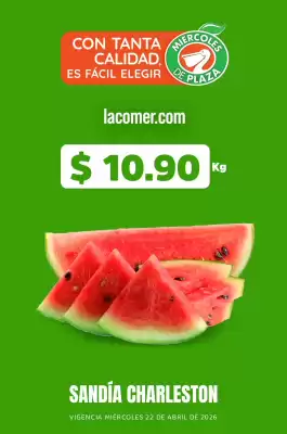 Folleto La Comer (válido hasta 22-04)