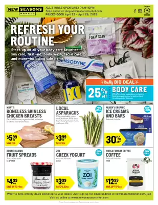 New Seasons Market (valid until 28-04)