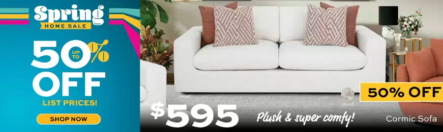 Slumberland Furniture weekly ad Page 1