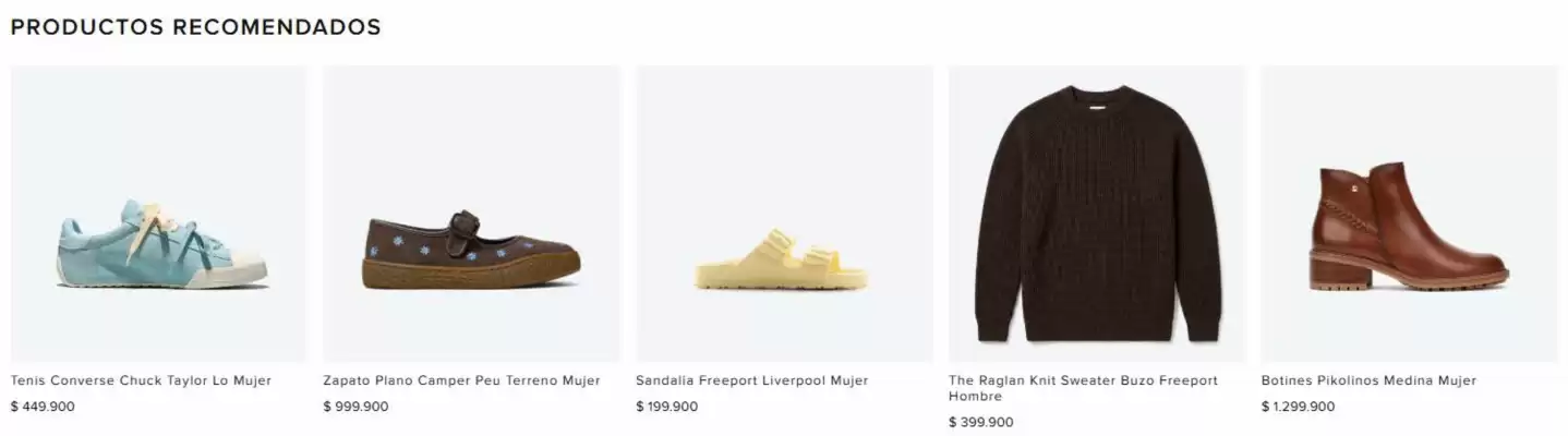 Freeport Store (válido hasta 7-05)