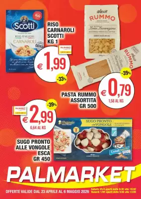 Palmarket (valido fino al 6-05)