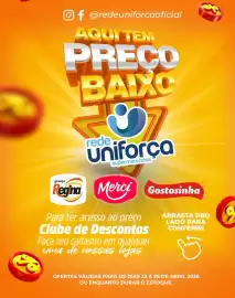 Encarte Rede uniforça Página 1