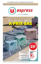 Catalogue U Express | Les beaux jours à prix bas page 1