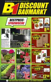 B1 Discount Baumarkt Prospekt woche 17 Seite 1