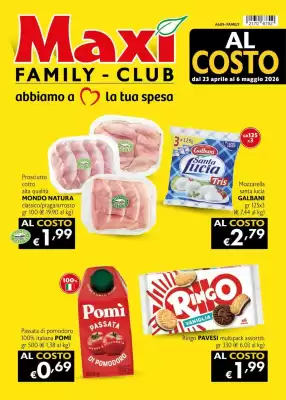 Maxi Family (valido fino al 6-05)