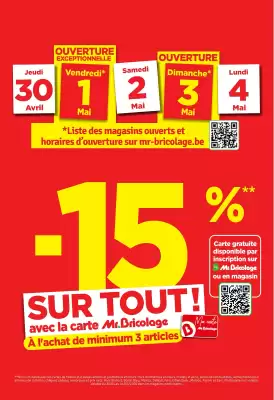 Mr Bricolage (geldig t/m 4-05)