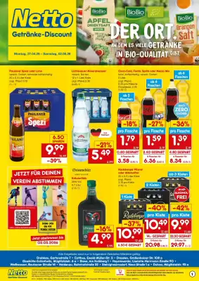 Netto Getränke Discount (gültig bis 2-05)