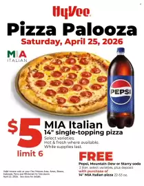 Hy-Vee weekly ad | Pizza Palooza Page 1