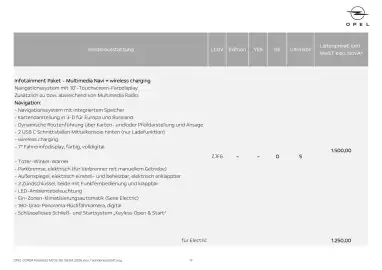Opel Flugblatt | Corsa Seite 17