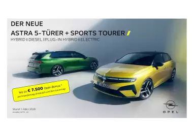 Opel Flugblatt | Astra Seite 1