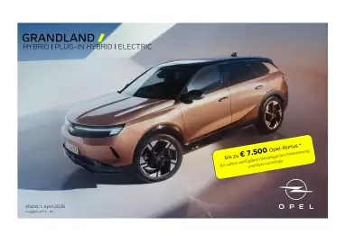Opel Flugblatt | Grandland Seite 1