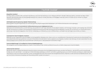 Opel Flugblatt | Grandland Seite 18