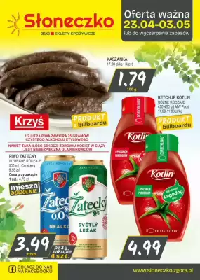 Słoneczko (ważność do 3-05)