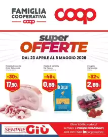 Volantino Coop famiglia cooperativa Pagina 1